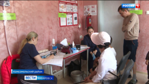 За полтора месяца медики теплохода «Здоровье» обследовали жителей 32 сёл и деревень в низовьях Амура