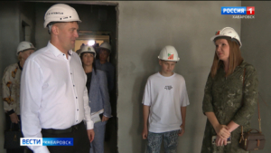 Новый глава строительного блока Правительства края посетил «долгострой» на Салтыкова-Щедрина