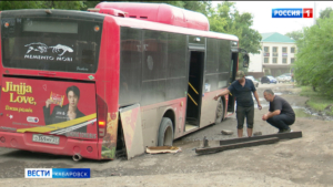 Схемы движения автобусных маршрутов 104 и 124 изменят из-за аварийного состояния улицы Аэродромной
