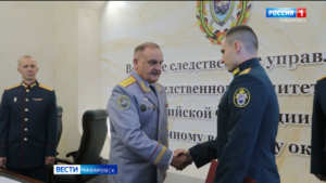 Военные следователи приняли присягу сотрудника Следственного комитета России