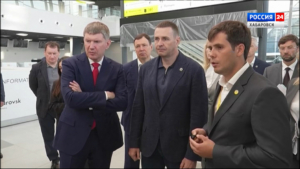 Министр экономического развития России Максим Решетников оценил готовность авиатерминала Хабаровска