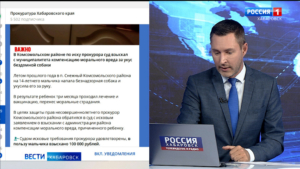 Компенсацию за нападение бездомной собаки на ребенка выплатит администрация Комсомольского района
