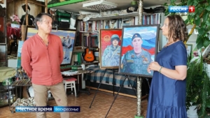 Местное время. Хабаровский художник, автор портретов Героев СВО, готовит новый проект «Отцы и дети»
