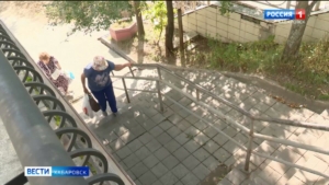 Новый пандус и тротуарная дорожка появятся на привокзальной площади Хабаровска