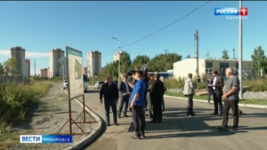 Мэр проверил ход работ по реконструкции Краснодарской и благоустройству участка на Карла Маркса