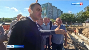 Открыть движение на улице Суворова после капремонта тепломагистрали планируют в субботу