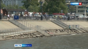 В Хабаровске с 26 сентября изменится место остановки речного транспорта