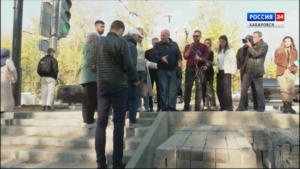 Смотрите в 21:10. Мэр Хабаровска проинспектировал работы по благоустройству города