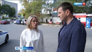 «Потребность населения в бензине закрыта»: Дмитрий Демешин посетил одну из «заправок» Хабаровска