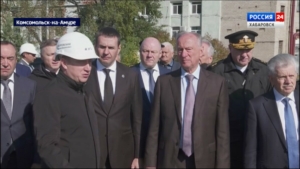 Помощник Президента России Николай Патрушев провёл совещание на Амурском судостроительном заводе
