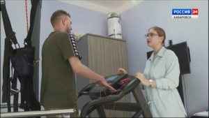 Смотрите в 21:10. В отделении «Победа» Первой краевой больницы внедряют новейшие методы реабилитации