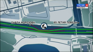 С 16 октября временно изменится схема дорожного движения на улице Павла Морозова в Хабаровске