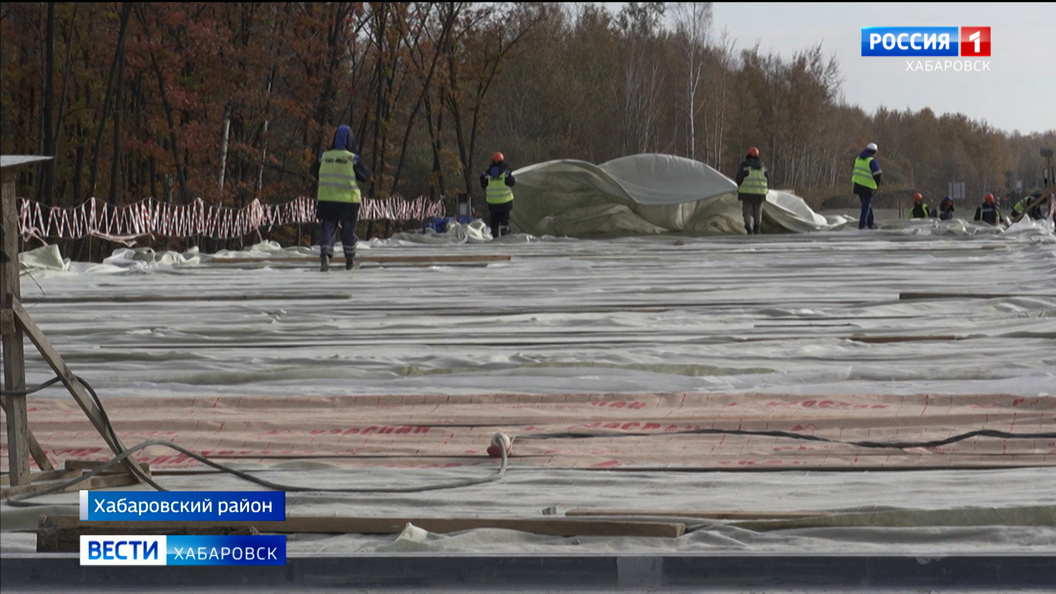 «Специфическая и большая»: 20 километров Комсомольской трассы подготовили к зиме дорожники
