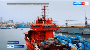 Специалисты АСЗ завершили первый этап заводских испытаний судна-спасателя «Керченский пролив»