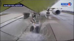 Полностью отечественный Суперджет успешно прошёл испытания водой