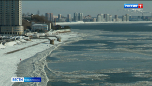 Ледоход на Амуре у Хабаровска начался с опозданием – на четыре дня относительно многолетней нормы