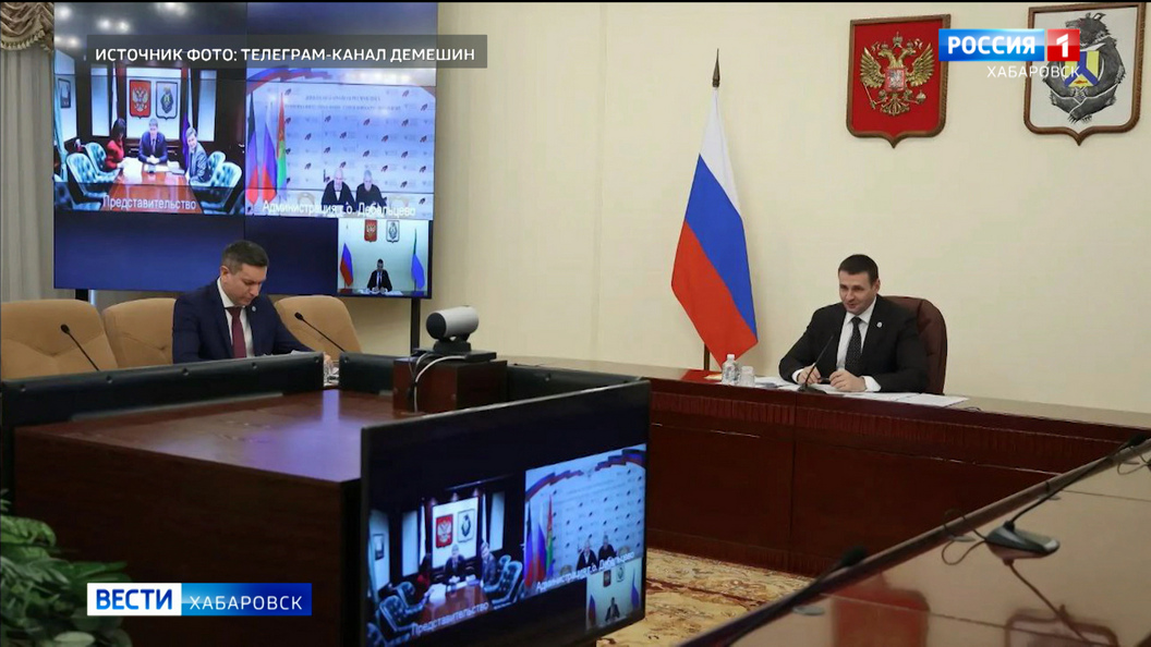 Дмитрию Демешину доложили о выполнении работ по восстановлению подшефного города Дебальцево в ДНР