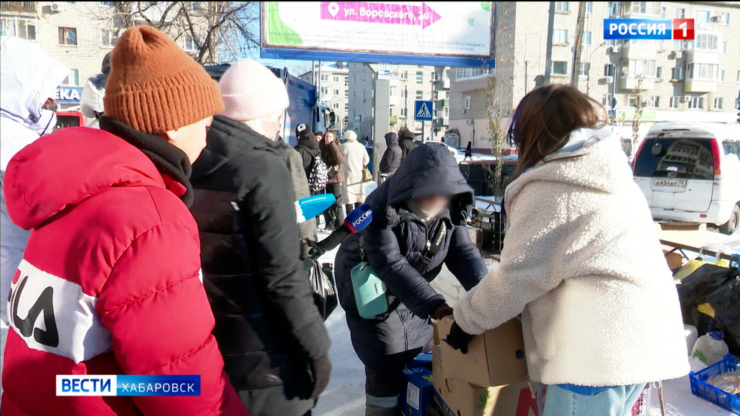 Рейд по несанкционированной торговле в Хабаровске едва не перерос в потасовку