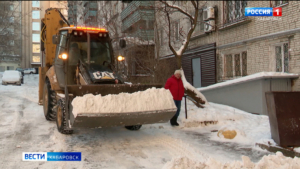 В Хабаровске выписали первый в этом сезоне штраф за неубранную после циклона придомовую территорию