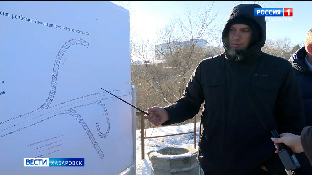 Развязку на Ленинградской и часть Проспекта обновили в Хабаровске по нацпроекту Президента