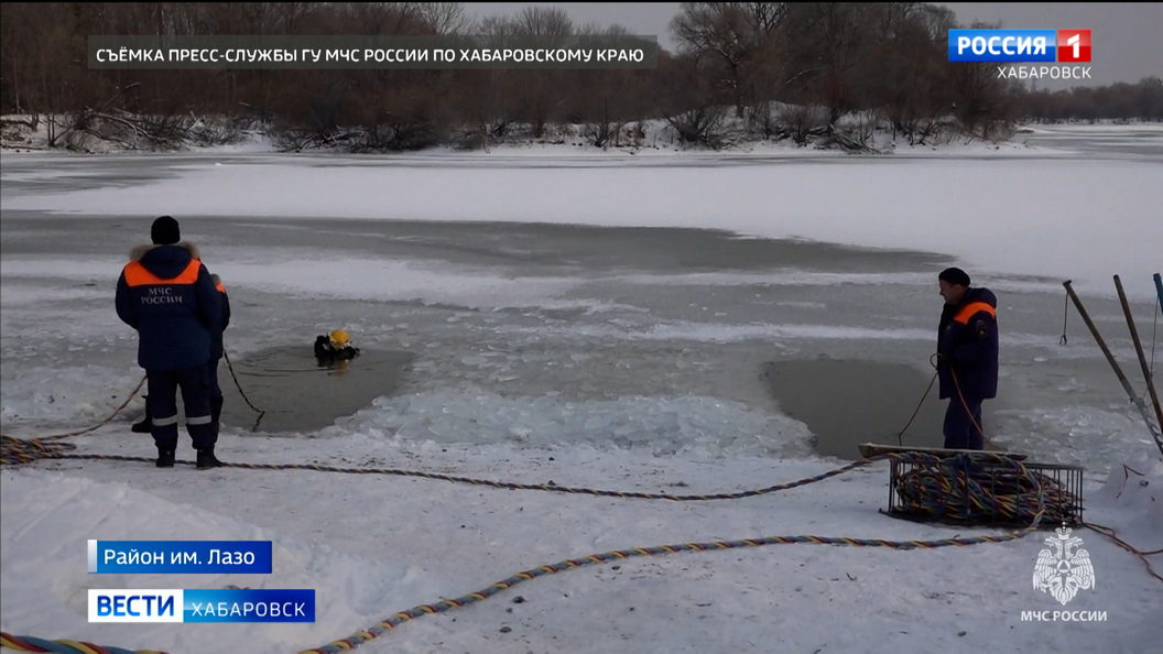 Водолазы Хабаровского края готовятся к зиме на озере Хака