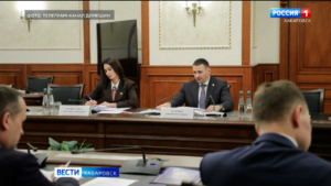 Строительство пункта пропуска на Большом Уссурийском Дмитрий Демешин обсудил с главой Минтранса РФ