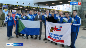 Сборная ветеранов СВО Хабаровского края отправилась на всероссийские соревнования по волейболу сидя