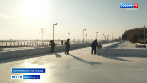 Зимний праздник в Комсомольске возвращается на городскую набережную спустя шесть лет