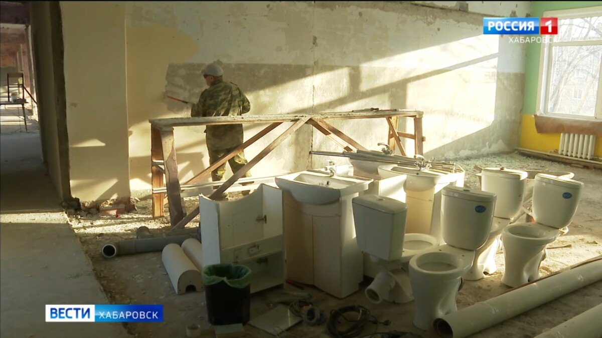 Обновлённые классы получат ученики хабаровской школы №87 благодаря президентской программе