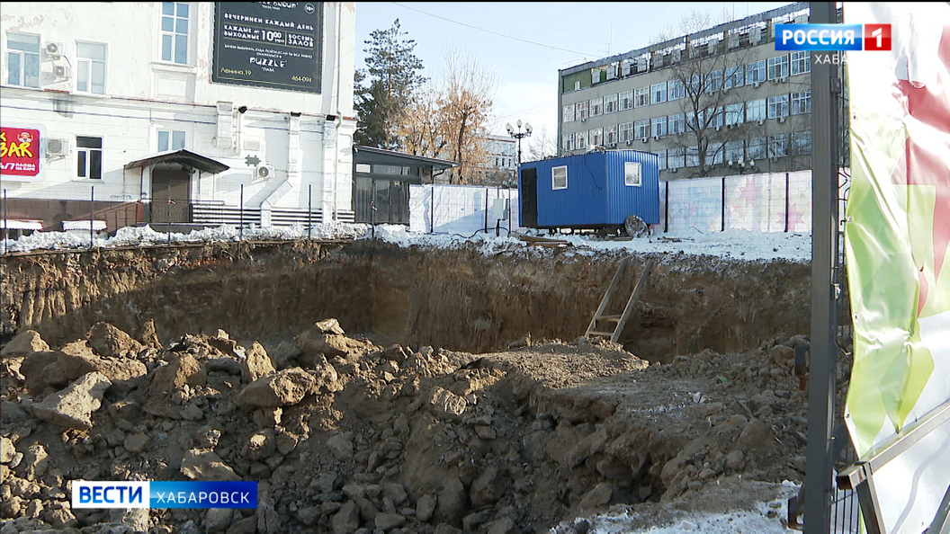 В Хабаровске проведут проверку законности стройки на перекрёстке Ленина – Калинина