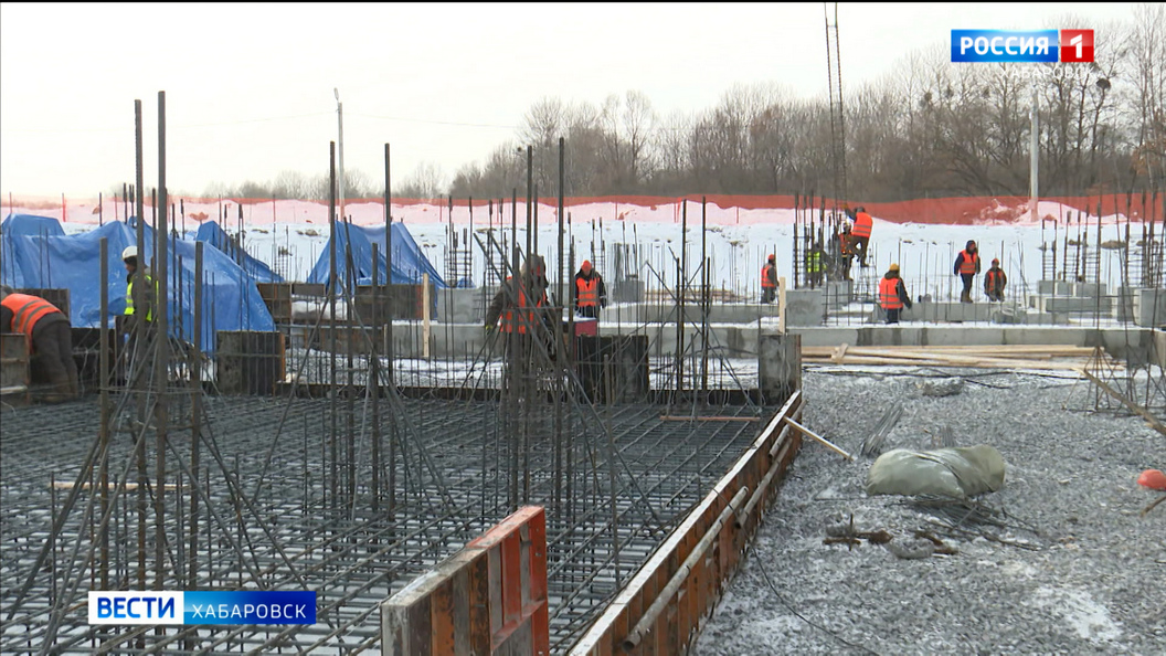 Сразу три детских сада одновременно начали возводить в Хабаровске