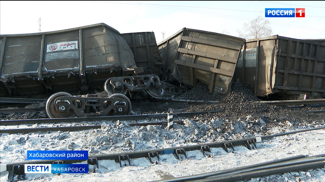 Ущерб – более 1 млн рублей: по факту схода вагонов на станции Корфовская возбуждено уголовное дело