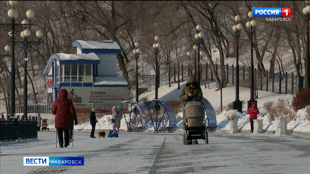 В Хабаровске зафиксировали самую высокую температуру в этом году, однако до весны ещё далеко