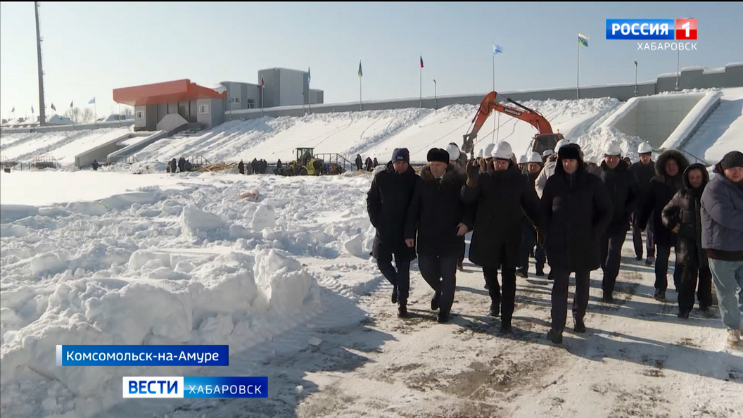 Дмитрий Демешин поставил задачу: «День города Комсомольска должен пройти на стадионе «Авангард»