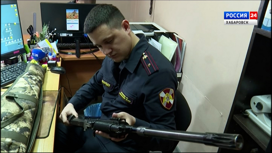 Смотрите в 21:10. Более пятисот единиц оружия передали за «ленту» жители Хабаровского края