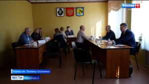 Министры правительства края прибыли в район имени Полины Осипенко перед рабочей поездкой губернатора