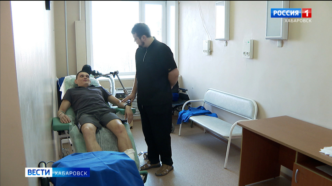 Бойцов СВО в Первой краевой больнице ставят на ноги с помощью магнитов и …«запаха победы»