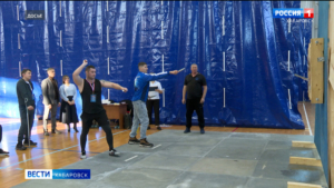 Смотрите в 21:10. В Краевом центре единоборств Хабаровска стартовал Кубок Защитников Отечества