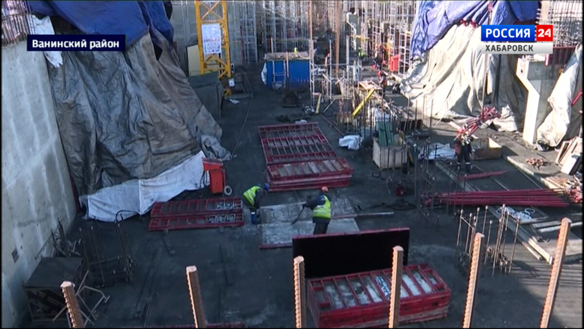 Смотрите в 21:10. Порт Остерра вошёл в активную фазу строительства второй очереди терминала