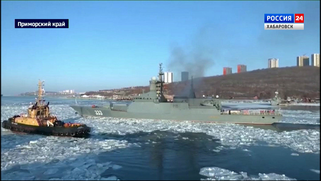 Корветы «Совершенный» и «Резкий» в составе отряда Тихоокеанского флота вышли в дальний поход