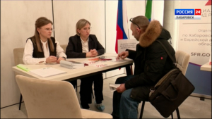 Смотрите в 21:10. Ярмарка вакансий для бойцов СВО и их семей прошла в Фонде «Защитники Отечества»