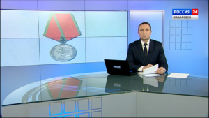 Гвардии рядовой Восточного военного округа награждён медалью Суворова