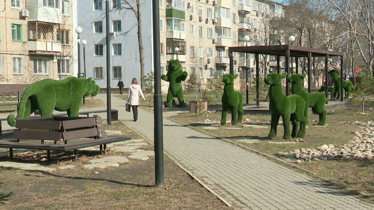 В 2026 году в Хабаровском крае благоустроят более 50 скверов и детских площадок