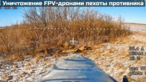 Эксклюзивные кадры поражения колонн ВСУ бойцами группировки войск «Восток» показал «Воин ДВ»