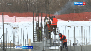 Смотрите в 21:10. Строительство детского сада на Ореховой сопке проверит мэр Хабаровска
