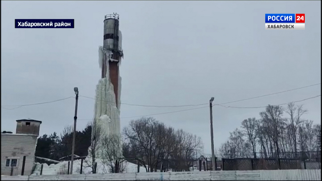 Смотрите в 21:10. Огромная льдина разрушила трубопровод в селе Красная речка
