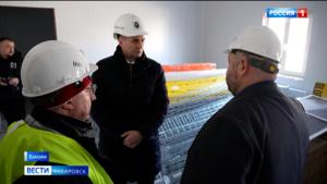 Губернатор поручил начать процессуальную проверку подрядчика, который строит поликлинику в Бикине