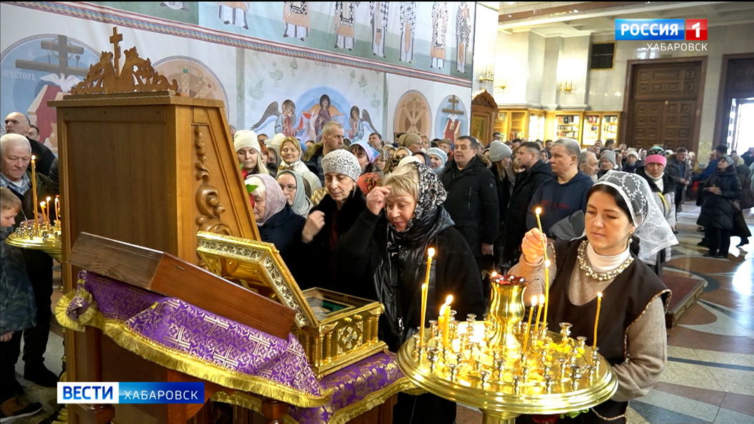 Ковчег с мощами святителя Иннокентия Московского пробудет в Хабаровске до 20 марта