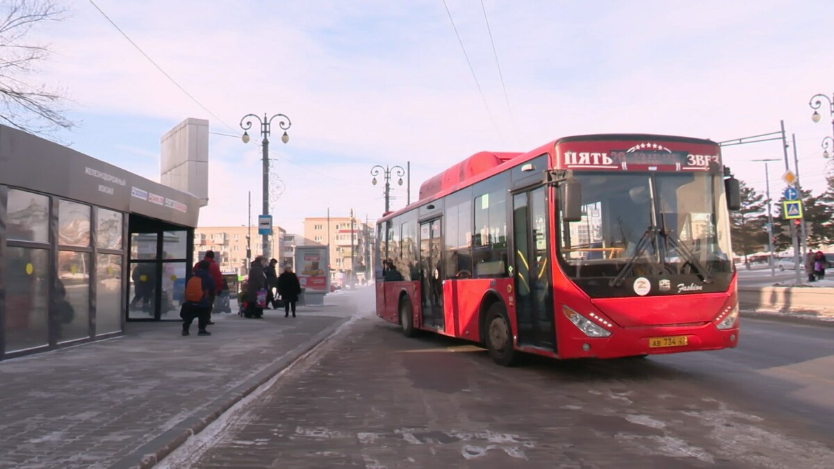 В Хабаровске изменится расписание маршрута № 20 «Железнодорожный вокзал – Индустриальный парк»