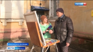 «Они дают интересные эффекты»: морозостойкий живописец из Города юности находит вдохновение …в лужах